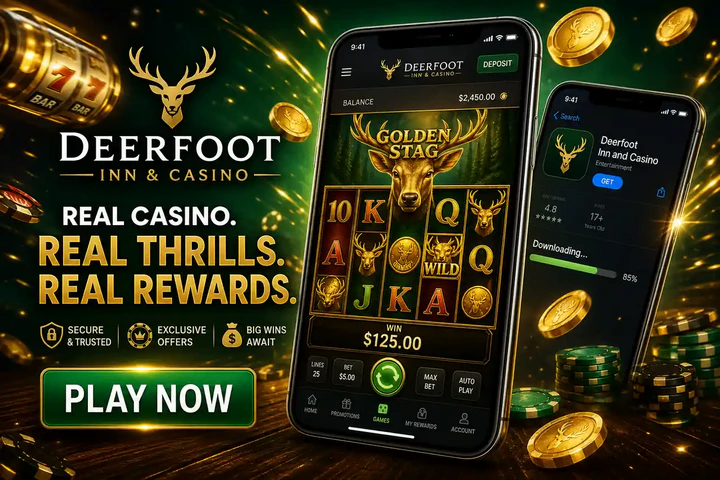 Deerfoot Casino Games: Slots, VLTs, Table Games and Poker